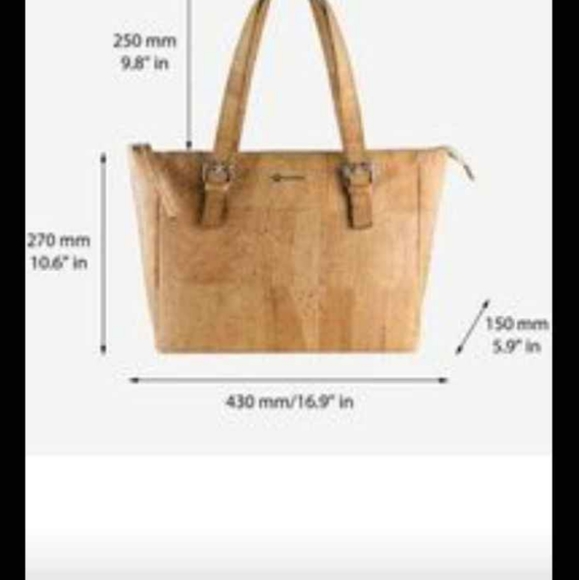 Large Satchel Corker Brand Shoulder Bag & XL Toiletry Bag - Picture 8 of 13